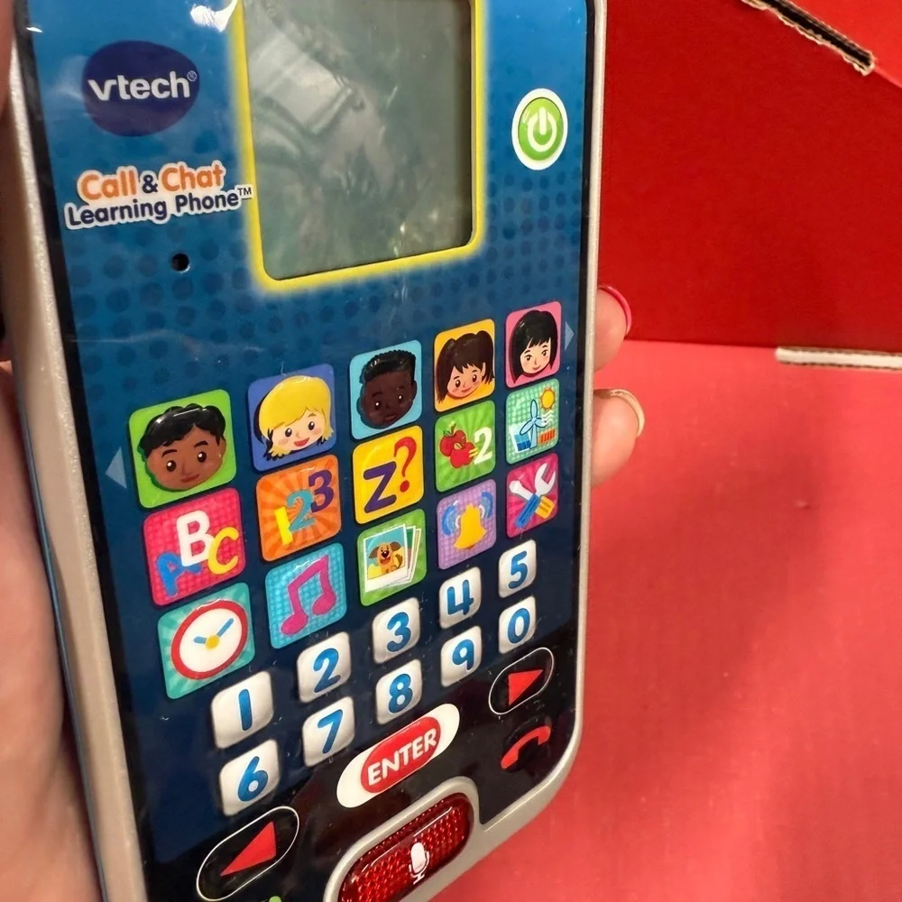 VTech Call & Chat Learning Phone - Blue